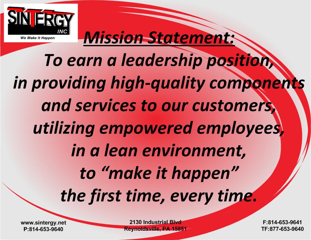 Mission Statement 2004