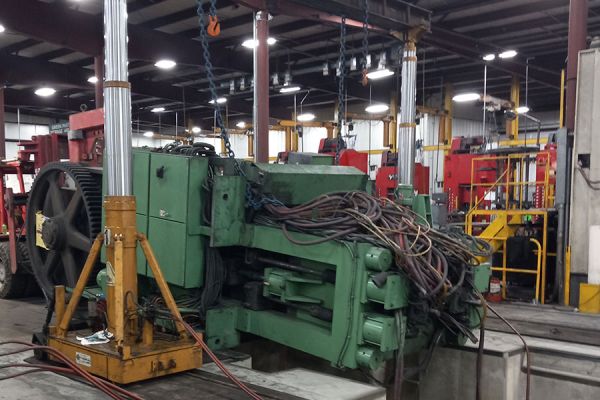 550-ton powder metal compacting press
